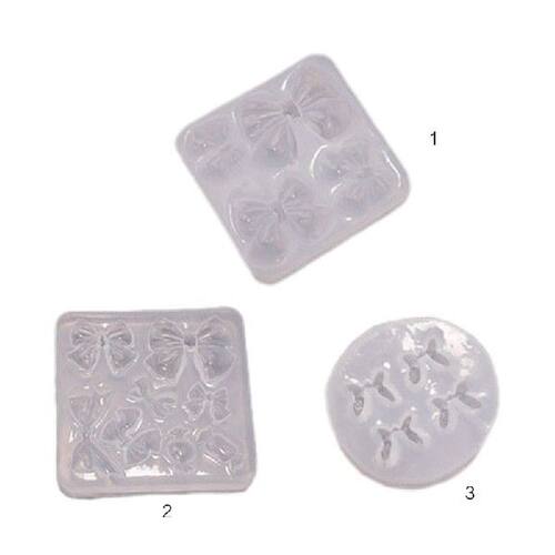 Bow Tie Candy Crystal Epoxy Resin Mold Decoration Silicone