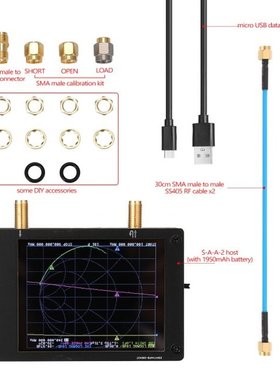 3G Vector Network Analyzer S-A-A-2 NanoVNA V2 Antenna Analyz