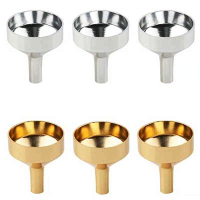 1Pcs Aluminum Funnels Mini Kitchen Funnels Small Mouth