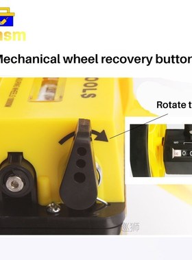 Foldable Portable Distance Measuring Wheel Long Distance 0-9