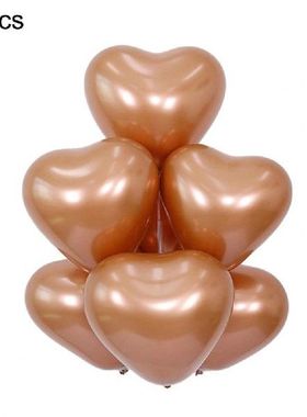 50Pcs Attractive Heart Balloons Party Accessories Party