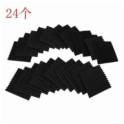 24 pcs 1 X 12 X 12 inch Soundproofing Foam Studio Acoustic