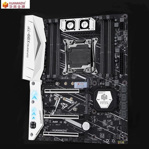 HANANZHI X99 motherboard X99 TF with dual M.2 NVME slot supp