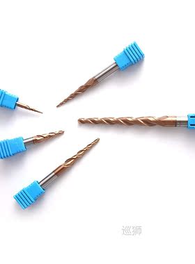 Tungsten Cobalt Alloy Ball Nose Tapered End Mill Router Bits