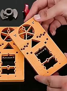 Hinge Hole Locator Woodworking Tool Hinge Hole Drilling Guid