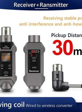 C-01 2.4GHz Wired to Wireless Converter 500-980 MHz Micropho