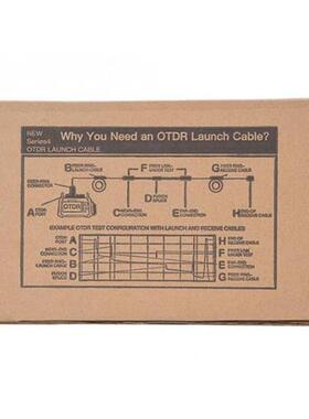 1Set OTDR Fiber Optic Launch Cable Box LC/UPC-LC/UPC Test Co