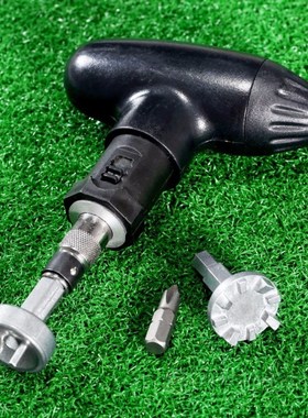 Golf Spike Ratchet Handle Wrench Tool Bits Golf Remover Ripp