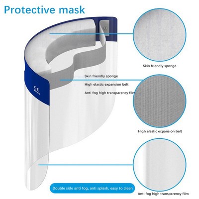 5/10/15pcs Safety Full Face Shield Anti-droplet Protective F