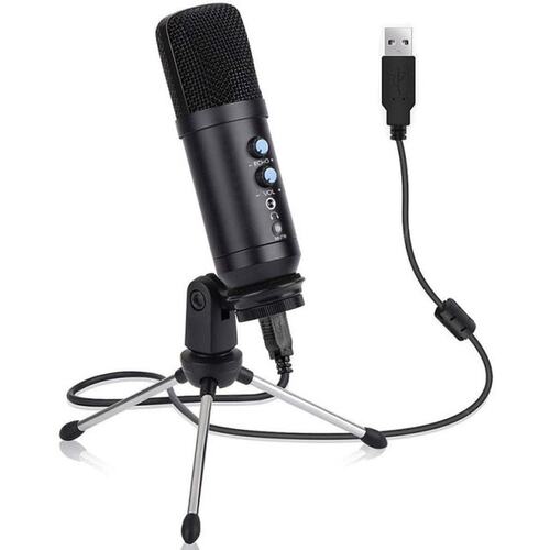 Condenser Microphone Computer USB Microphone Stand Set for G