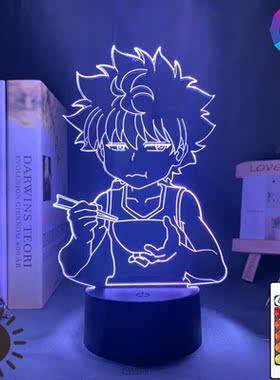 Hunter X Hunter Killua Led Light for Kids Bedroom Decor Hxh