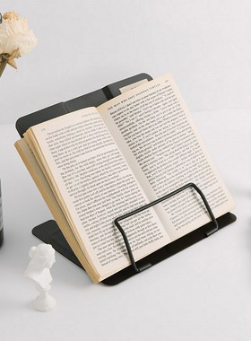 Adjustable Metal Reading Rest Tablet Study Room Book Holder