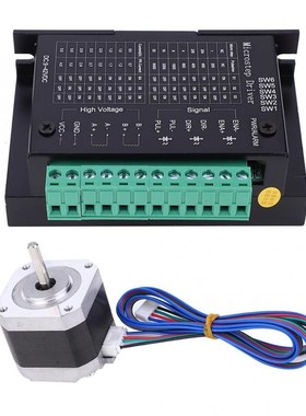 2-Phase Stepper Motor 42HD4027-01-A 3.3V 1.5A 0.4N.m and H-B