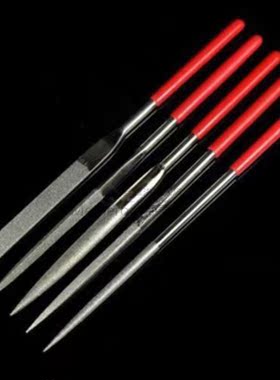*5Pcs Mini Needle File Set Diamond Coated 140mm for Ceramic