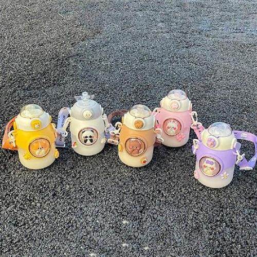Drink Bottle  No Odor Cartoon One-click Jump  Big Belly