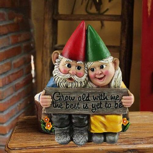 Garden Gnome Interesting Dwarf Statue Garden Elves Park