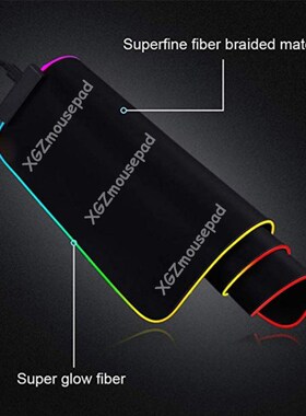 Mairuige Zero Two Anime Girl Gaming RGB Large Mouse Pad Game