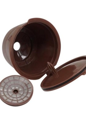 Reusable Coffee Capsule Pod Filter Cups Set With Spoon Brush