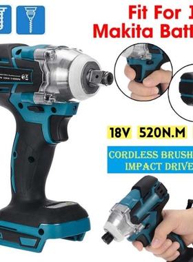 Brushless Cordless Impact Wrench 520N.M 2700rpm 1/2 inch Tor