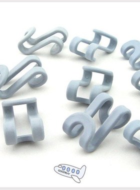 20Pcs Creative Mini Clothes Hanger Plastic Home Easy Hook Cl