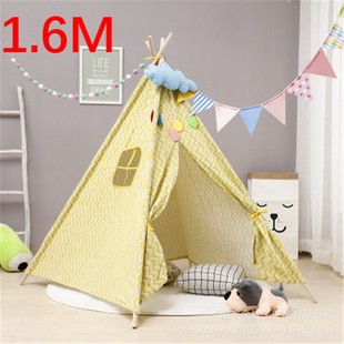 1.6M House For Children Tent Portable Kids Tent Cabana Tipi