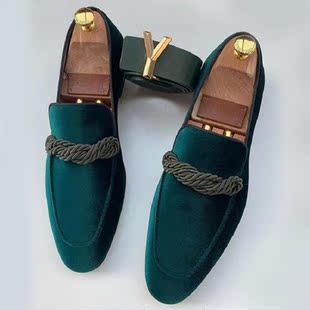 British Loafers Classic Sued Style Men Fashionable