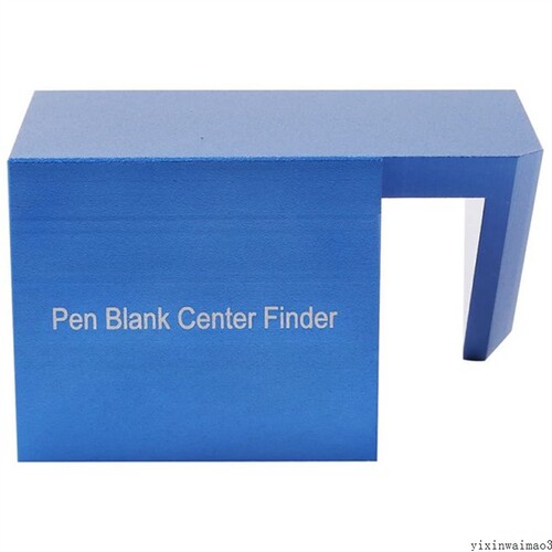 Pen Blank Center Finder,45 Degree Angle Woodworking Circle C