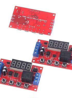 DC 5V 12V 24V Adjustable Time Delay Relay Module LED Digital