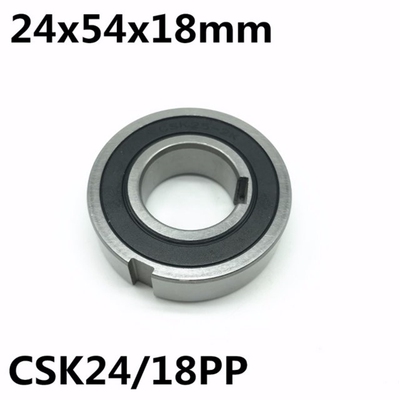 CSK24/18PP 24x54x18 mm One Way Bearing With Keyway Sprag Fre