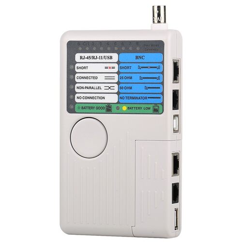 New Remote RJ11 RJ45 USB BNC LAN Network Cable Tester For UT