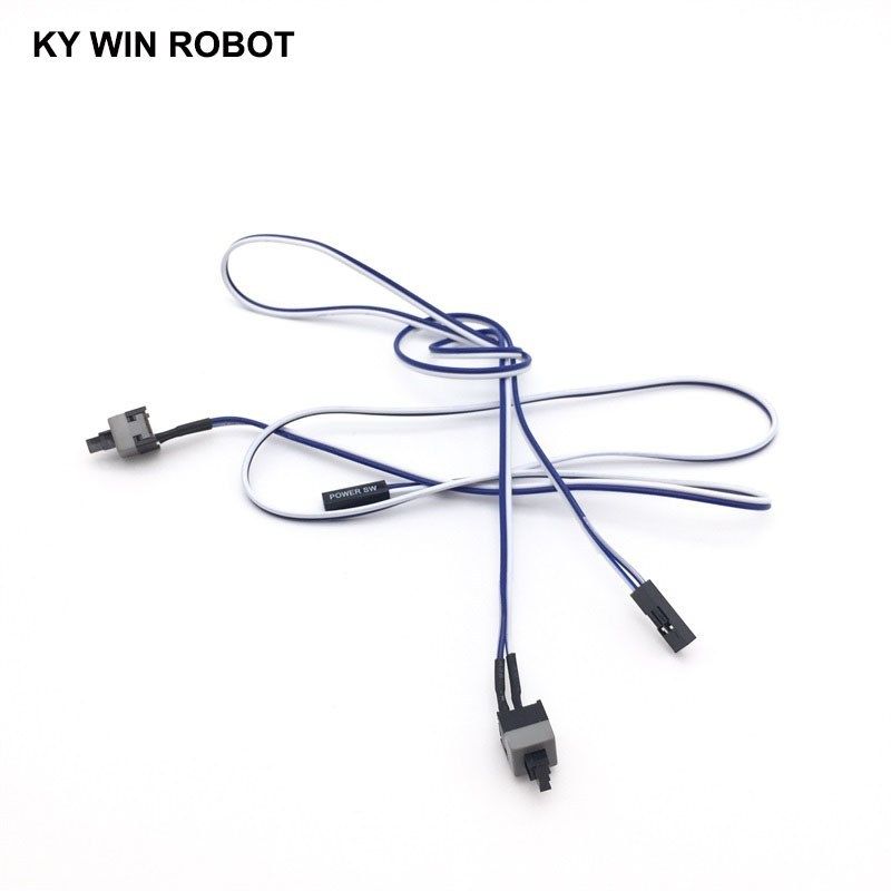 5pcs/lot Computer Host Switch Line Restarting Power Line RES - 实物图