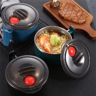304 Stainless Steel Instant Noodle Bowl Induction Cooker