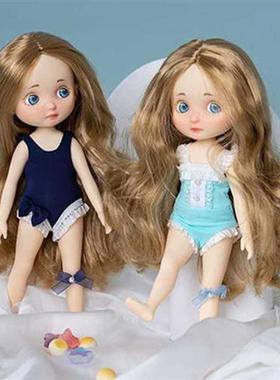 20cm Savage Baby Rubber Dolls Soft Slicone little Girl Doll