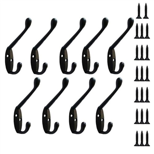 9 Pack Coat Hooks Wall HooksHeavy Duty Wall Mounted for Hat