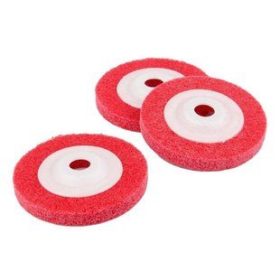 Wheel 1Pc Polishing Inch Fiber Buffing 100mm Pad Grinding