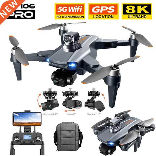 2022 New RG106 Drone 8k Dual Camera Profesional GPS Drones W