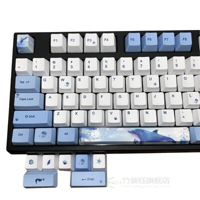 Whale OEM  PBT Keycaps Full Set Mechanical Keyboard Keycaps