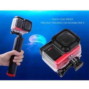 60M Dive Case for Insta 360 ONE R Leica 1-INCH Groothoek Len
