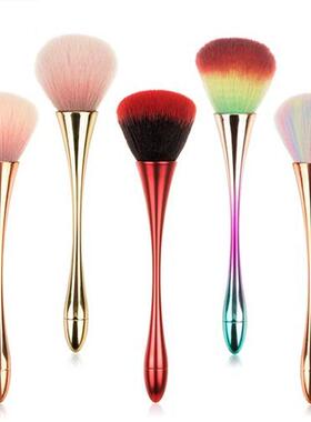 Rose Gold Powder Blush Brush Professional Make Up Brush Larg