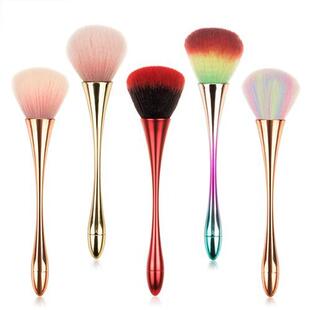 Rose Gold Powder Blush Brush Professional Make Up Brush Larg