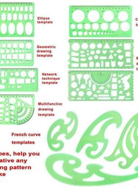 11 Geometric Drawings Templates Engineering Drafting Templat