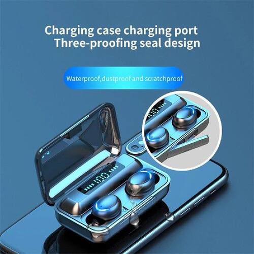 F9 TWS Wireless Earphones 9D Stereo V5.0 Bluetooth
