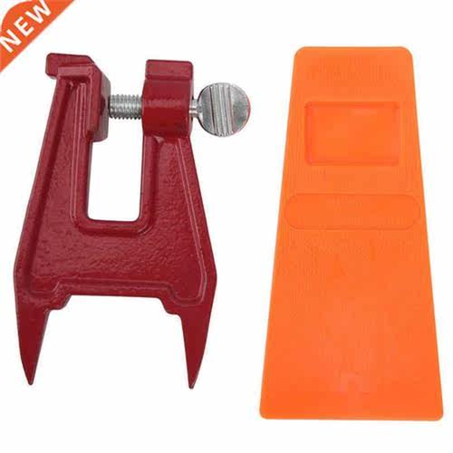 5in Orange Felling Wedge Logging Tree Cutting Wedge with Gui
