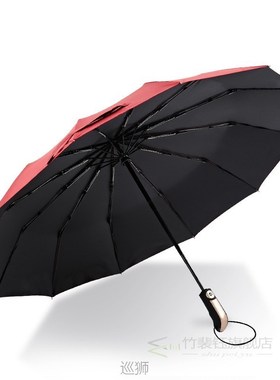 Windproof Automatic Umbrella Outdoor Ladies UV Protection Fi