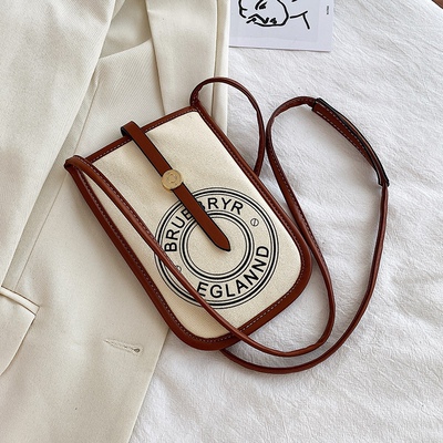 Women Minimalist  Cell Phone Case Shoulder Bag Girls Small C