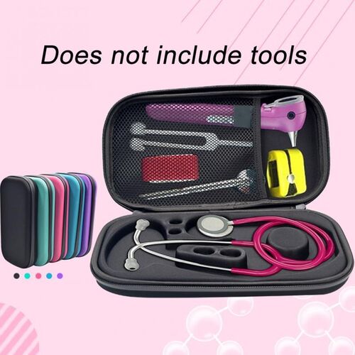 Cosmetic Bag EVA Hard Case for Stethoscope bag Includes Mes