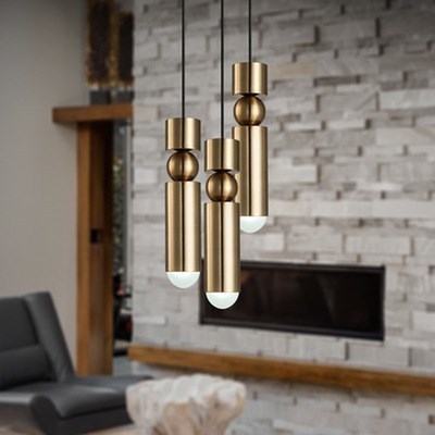 Modern simple individual artistic lamp side dining hall corr