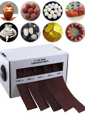 Drawable Roll Sandpaper Boxed with Dispenser 5x Abrasive Pap