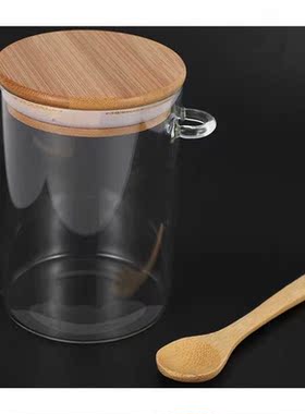 Food Storage Glass J Cle Sealed Canister Container with