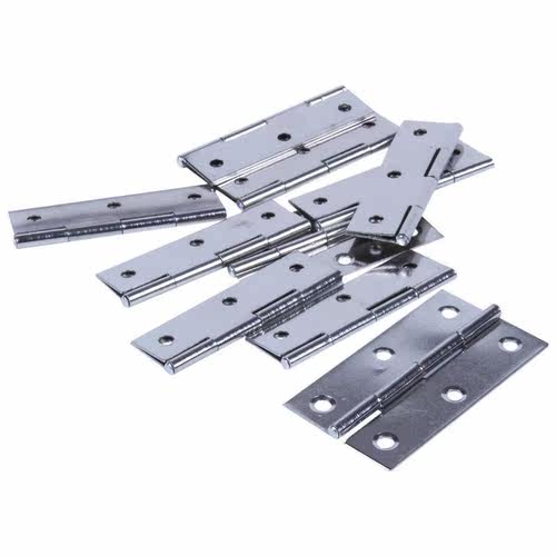 10 Pcs Home Furniture Hardware Door Hinge Satin Nickel 3inch